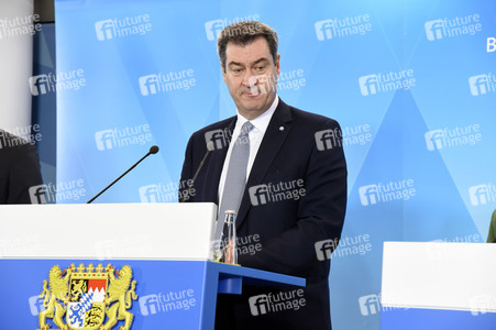 Pressekonferenz zur Coronavirus-Infektion und Schließungen der Schuleinrichtungen in München