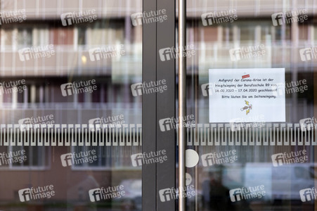 Symbolfoto Schulschließung wegen Coronavirus in Nürnberg