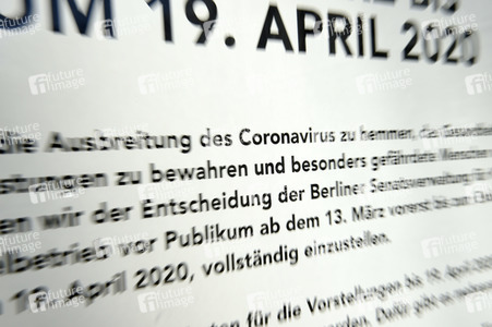Maßnahmen gegen die Ausbreitung des Coronavirus in Berlin