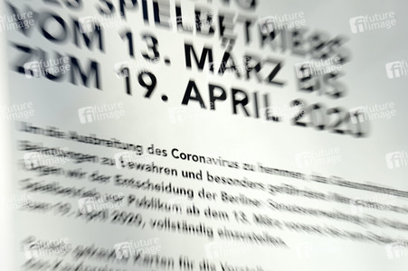 Maßnahmen gegen die Ausbreitung des Coronavirus in Berlin