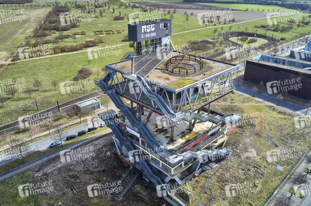 Luftbildaufnahme vom Expogelände in Hannover-Laatzen