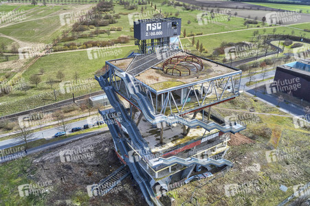 Luftbildaufnahme vom Expogelände in Hannover-Laatzen