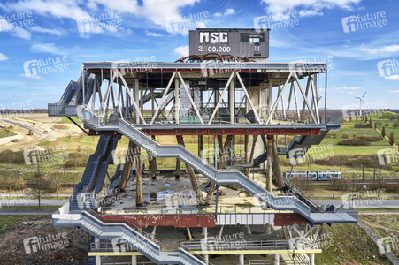 Luftbildaufnahme vom Expogelände in Hannover-Laatzen