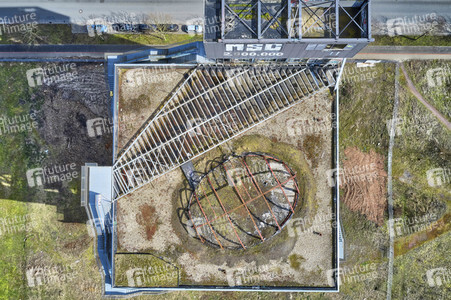 Luftbildaufnahme vom Expogelände in Hannover-Laatzen