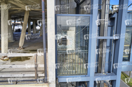 Luftbildaufnahme vom Expogelände in Hannover-Laatzen