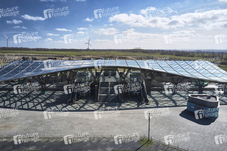 Luftbildaufnahme vom Expogelände in Hannover-Laatzen