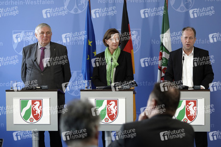 Pressebriefing zur Eindämmung des Coronavirus in Düsseldorf