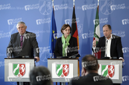 Pressebriefing zur Eindämmung des Coronavirus in Düsseldorf