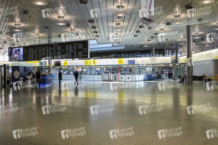 Symbolfoto Coronavirus Auswirkungen am Flughafen Hannover