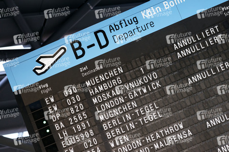 Auswirkungen des Coronavirus auf den Flughafen Köln/Bonn