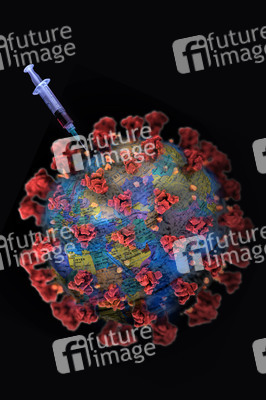 Symbolfoto Impfstoff für die Welt