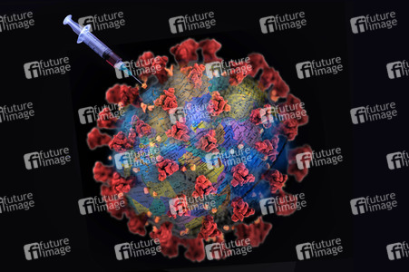 Symbolfoto Impfstoff für die Welt