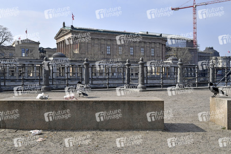 Ausflugsziele nach Schließung zum Schutz gegen die Ausbreitung des Corona-Virus in Berlin