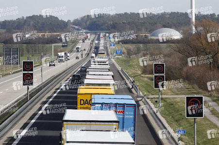 Grenzschließung Polen wegen Corona-Virus in Frankfurt (Oder)