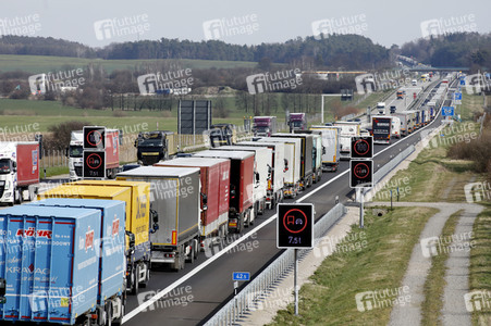 Grenzschließung Polen wegen Corona-Virus in Frankfurt (Oder)