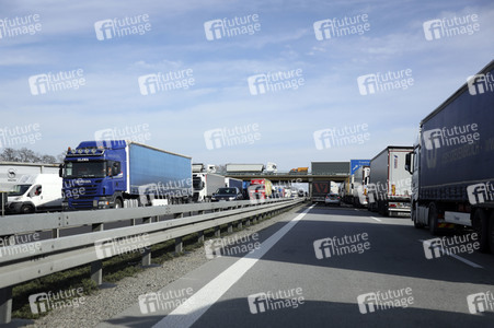 Grenzschließung Polen wegen Corona-Virus in Frankfurt (Oder)