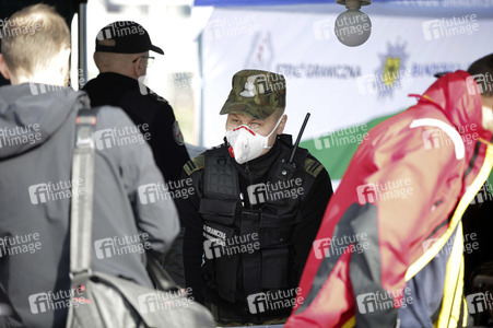 Grenzschließung Polen wegen Corona-Virus in Frankfurt (Oder)