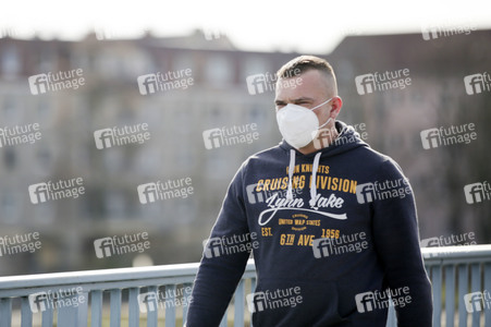 Grenzschließung Polen wegen Corona-Virus in Frankfurt (Oder)