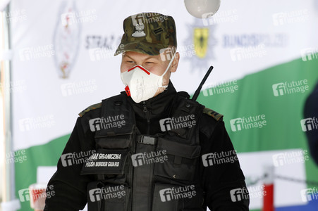 Grenzschließung Polen wegen Corona-Virus in Frankfurt (Oder)