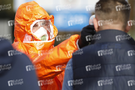Grenzschließung Polen wegen Corona-Virus in Frankfurt (Oder)
