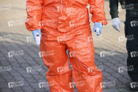 Grenzschließung Polen wegen Corona-Virus in Küstrin-Kietz