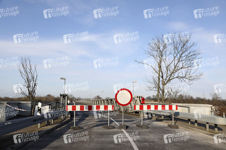 Grenzschließung Polen wegen Corona-Virus in Küstrin-Kietz