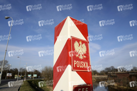 Grenzschließung Polen wegen Corona-Virus in Küstrin-Kietz