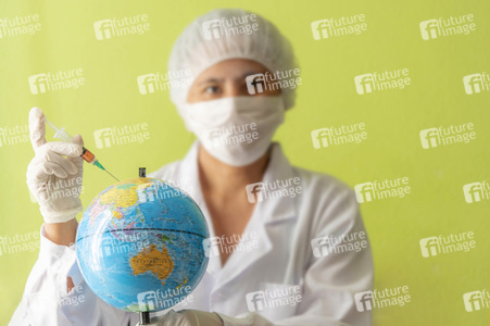 Symbolbild Impfung für die Welt