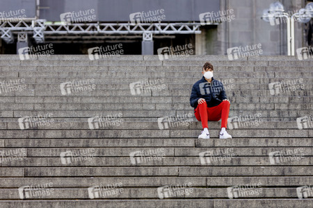 Symbolfoto Corona in Köln