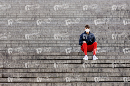 Symbolfoto Corona in Köln