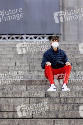 Symbolfoto Corona in Köln