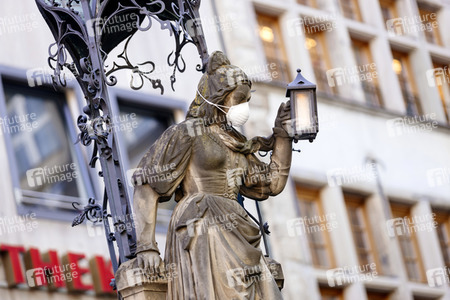 Symbolfoto Corona in Köln
