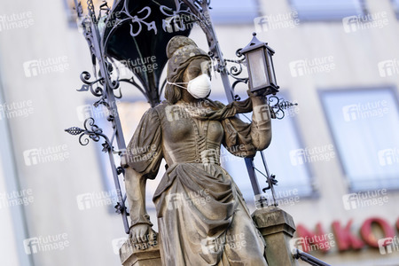 Symbolfoto Corona in Köln