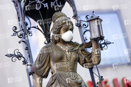 Symbolfoto Corona in Köln