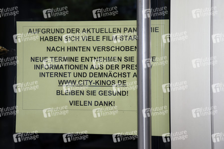 Schließungen zum Schutz gegen die Ausbreitung des Coronavirus in München