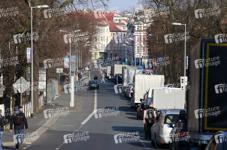 Öffnung Grenzübergang Stadtbrücke von Görlitz nach Zgorzelec