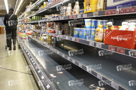 Symbolfoto Hamsterkäufe wegen Coronavirus