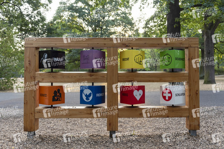 Menschenleerer Spielplatz in Nürnberg