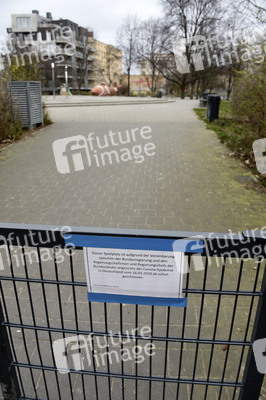 Spielplatzschließungen wegen Coronavirus in Berlin