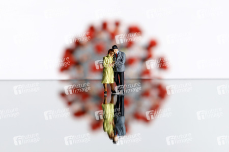 Symbolfoto Social Distancing