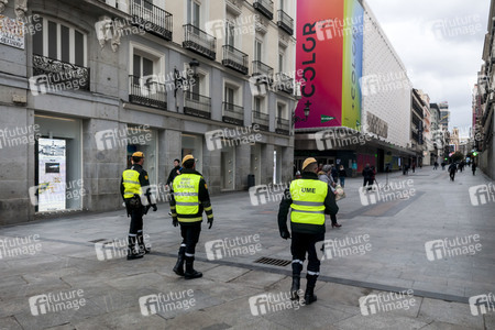 Corona in Madrid