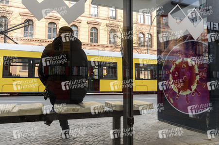 Corona Informationskampagne in Berlin