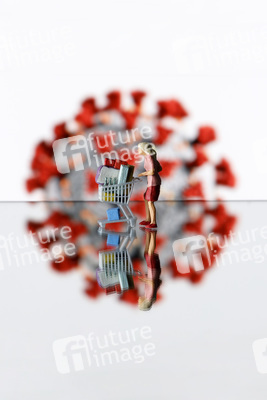 Symbolfoto Hamsterkäufe wegen Coronavirus