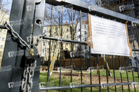Spielplatzschließungen wegen Coronavirus in Berlin