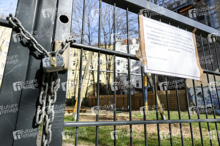 Spielplatzschließungen wegen Coronavirus in Berlin