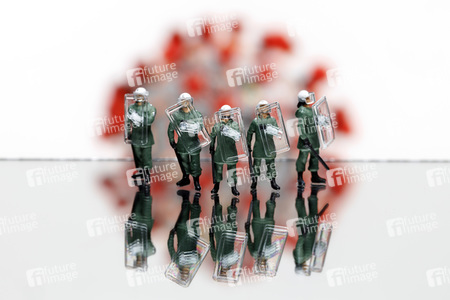 Symbolfoto Überwachung der Ausgangssperre