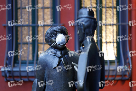 Symbolfoto Corona in Köln