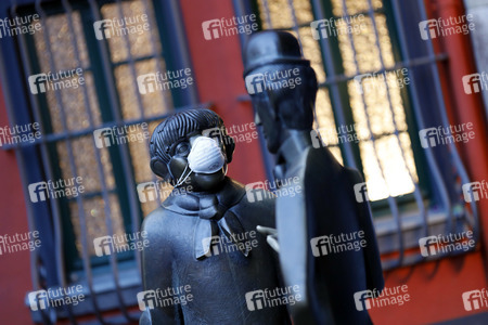 Symbolfoto Corona in Köln