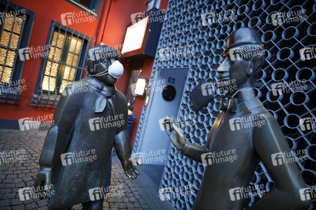 Symbolfoto Corona in Köln