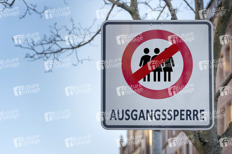 Symbolfoto Ausgangsbeschränkung